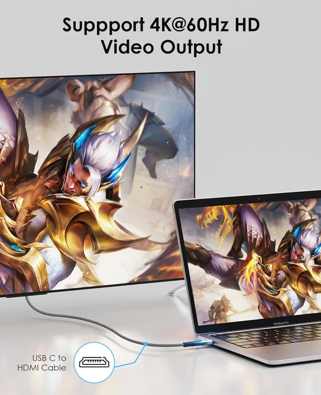 Thumbnail 6 de Magtame 240W magnetischer USB‑C Adapter (40 Gbps) für schnelles Laden & 4K@60Hz