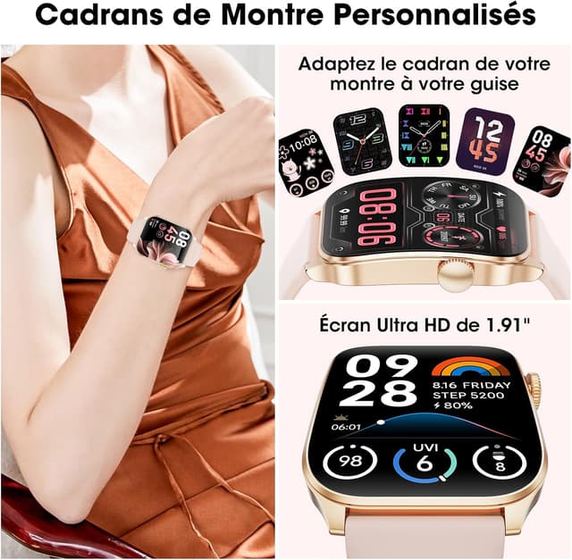 Thumbnail 6 de Montre 1,91" écran incurvé Bluetooth