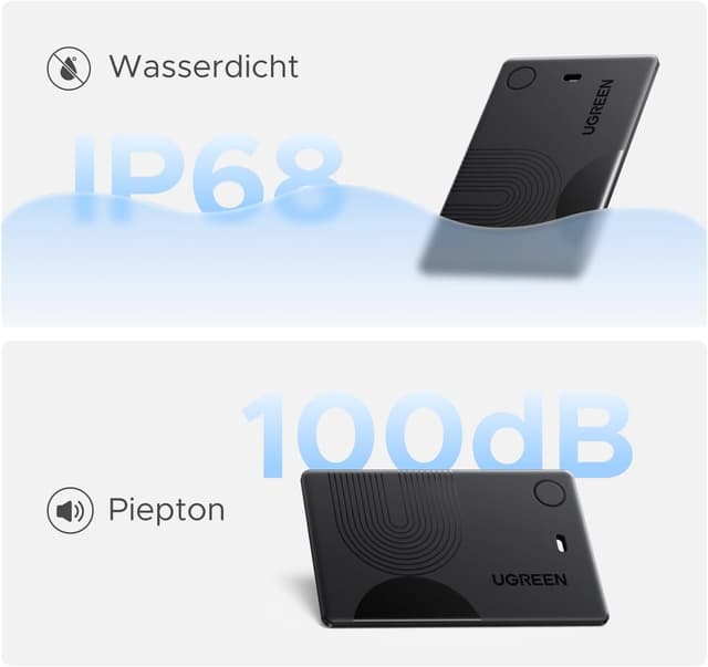 Detalle 2 de UGREEN FineTrack Slim Bluetooth Tracker