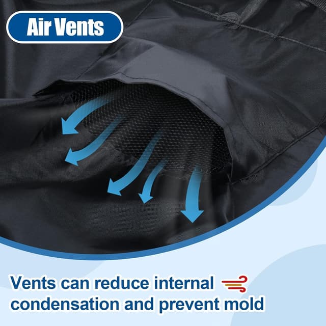 Thumbnail 3 de GARPROVM Funda para sillas de jardín impermeable Oxford 64x85x120cm