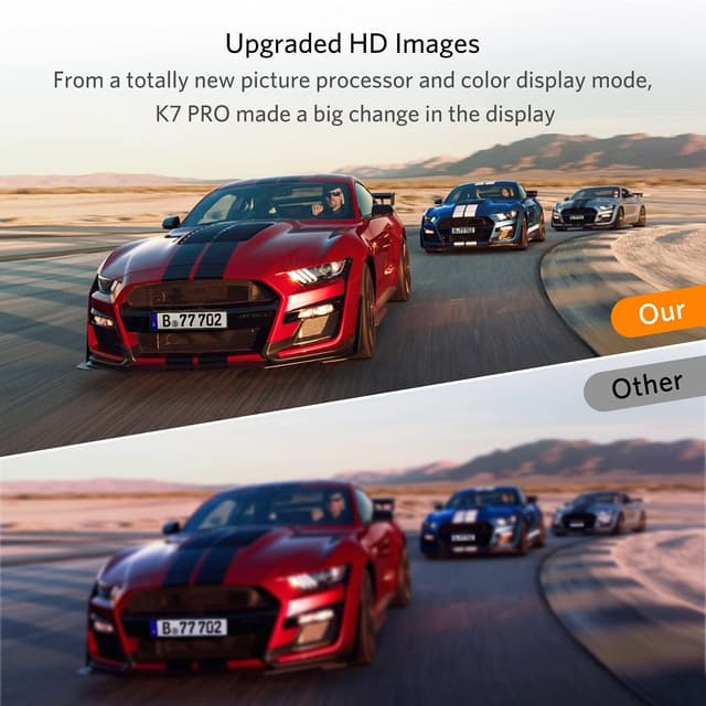 Thumbnail 3 de K7PRO Digital Kabellos Rückfahrkamera