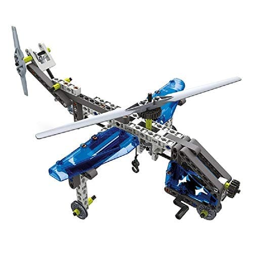 Detalle 2 de Clementoni Mechanics Aviones y Helicópteros — Juego mecánico 8+ ✈