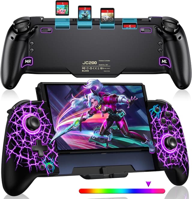 Detalle de Switch controller with Hall Effect joystick