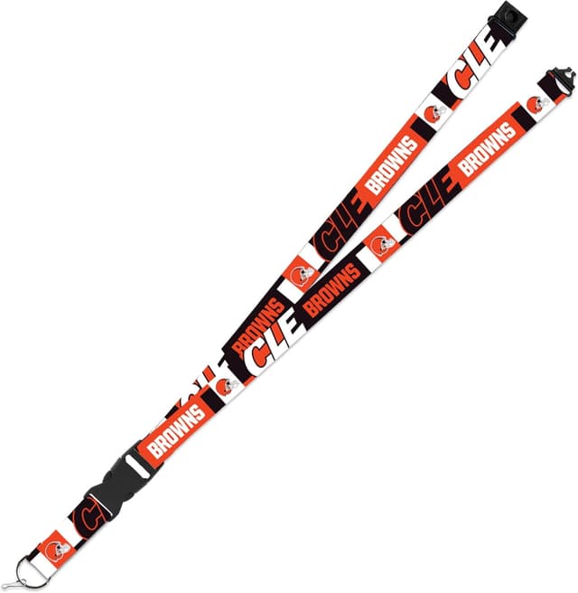 Detalle de Rico Industries NFL Football 19" x 1" Premium Unisex-Adult Safety Breakaway Lanyard - Flash