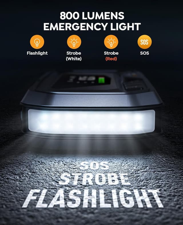 Thumbnail 5 de YaberAuto Jump Starter Power Pack 26800mAh