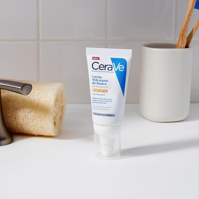 Thumbnail 8 de CeraVe Loción Hidratante Facial SPF 50 🌞 Para Piel Normal a Seca