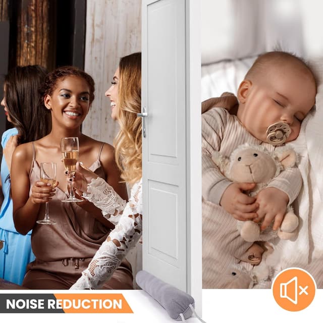 Thumbnail 5 de Door Draft Stopper 36-inch under-door weight for wind protection 🏠