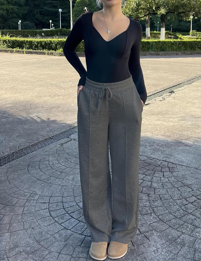 Detalle 2 de Pantaloni da jogging donna PINSPARK