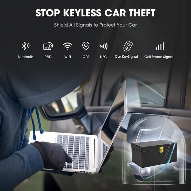 Thumbnail 2 de RealPlus Extra Large Faraday Box with RFID Card 2