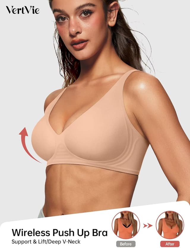 Detalle 2 de Vertvie Jelly Wireless Bra for Women