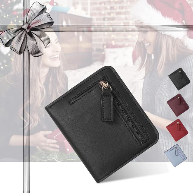 Detalle 2 de Toughergun Women’s Slim Leather Wallet with RFID Protection 🧷