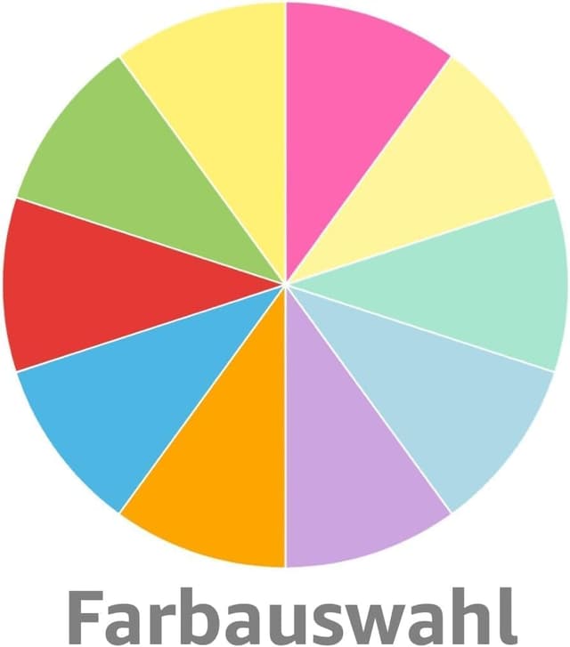 Detalle de DIYtastic 100x buntes Papier (140 g/m²) für Drucker & Basteln – Tonpapier in Farben