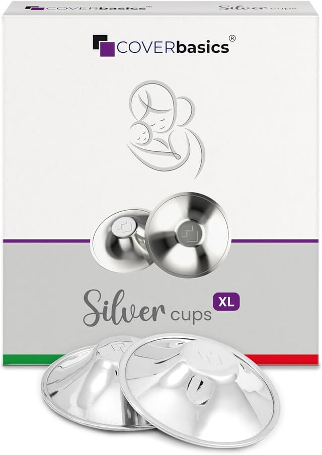 Imagen de COVERbasics SilverCups Pezoneras en Plata XL en OfertitasTOP