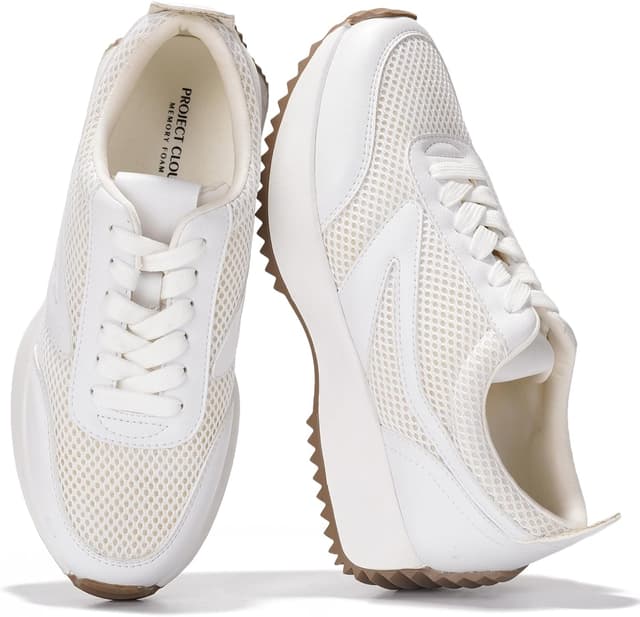 Detalle 2 de Project Cloud Serena Women’s Sneakers with Memory Foam Insole and Non-Slip Sole