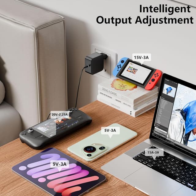 Thumbnail 1 de 45W USB‑C Ladegerät für Nintendo Switch