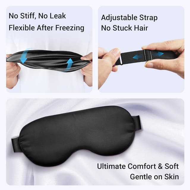 Thumbnail 6 de Cooling Eye Mask for Dark Circles & Puffiness (Cold Compress, Post-Surgery Relief) — FSA/HSA Eligible