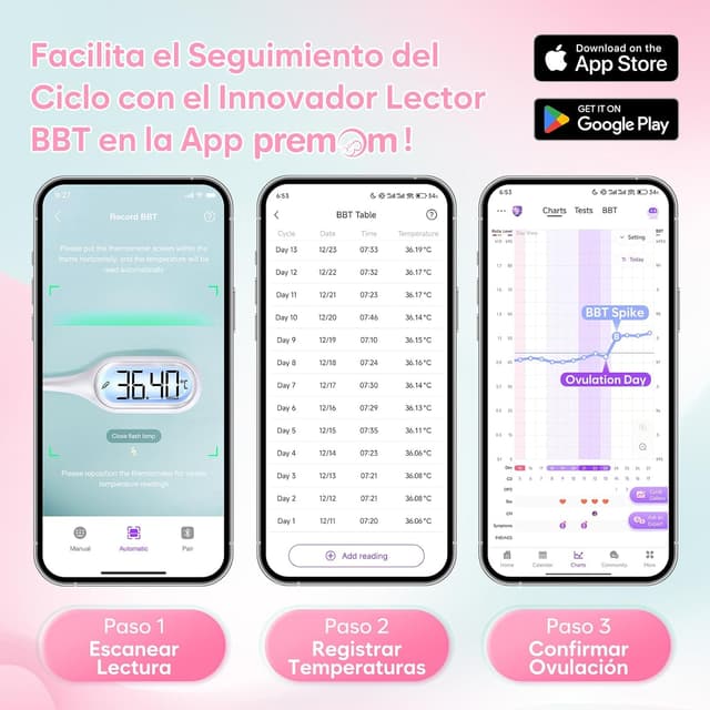 Thumbnail 4 de Easy@Home Termómetro Digital 2 modos 12 s