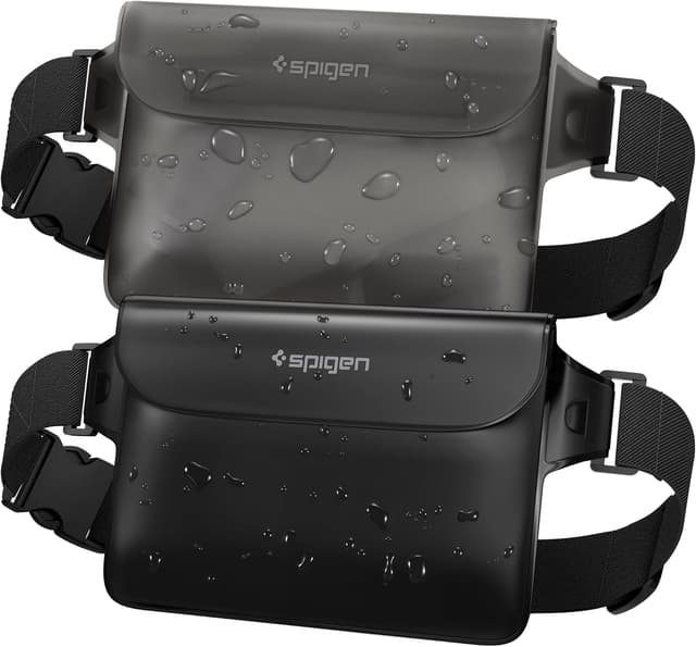 Detalle de Spigen Aqua Shield Bolsa Impermeable 2 Piezas