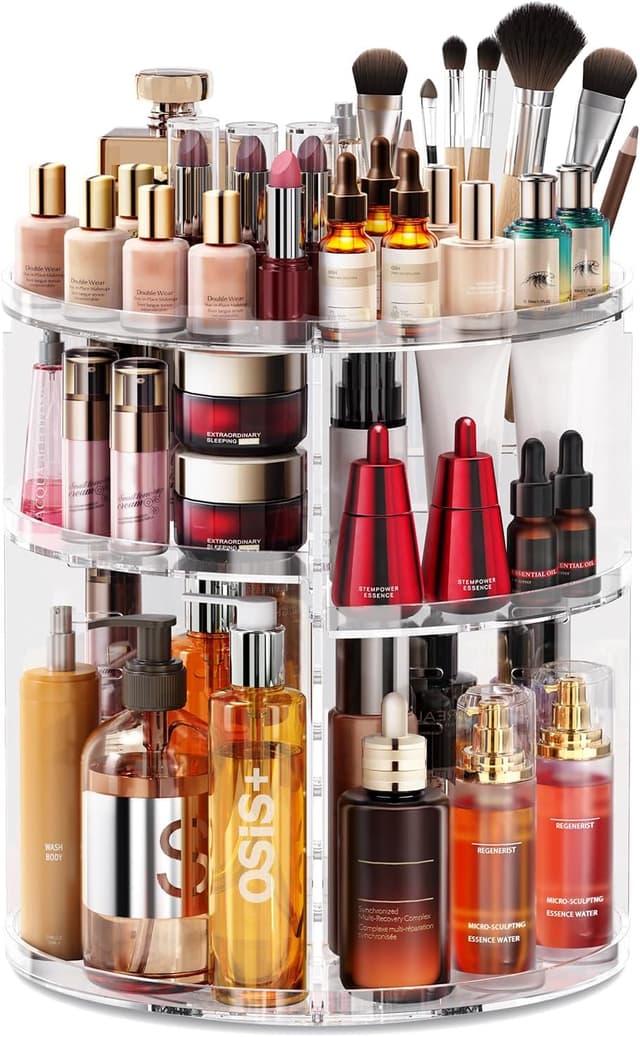 Detalle de Auxmir Schminktisch Organizer 9-stufig 🔄