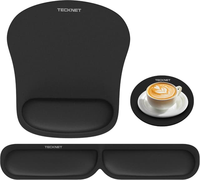 Imagen de TECKNET Mouse Mat Wrist Support ergonomic mouse pad en OfertitasTOP