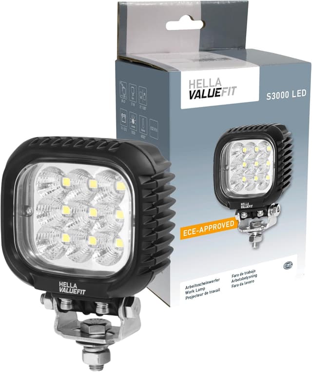 Detalle de HELLA VALUEFIT 1GA LED faro lavoro 3000 lm
