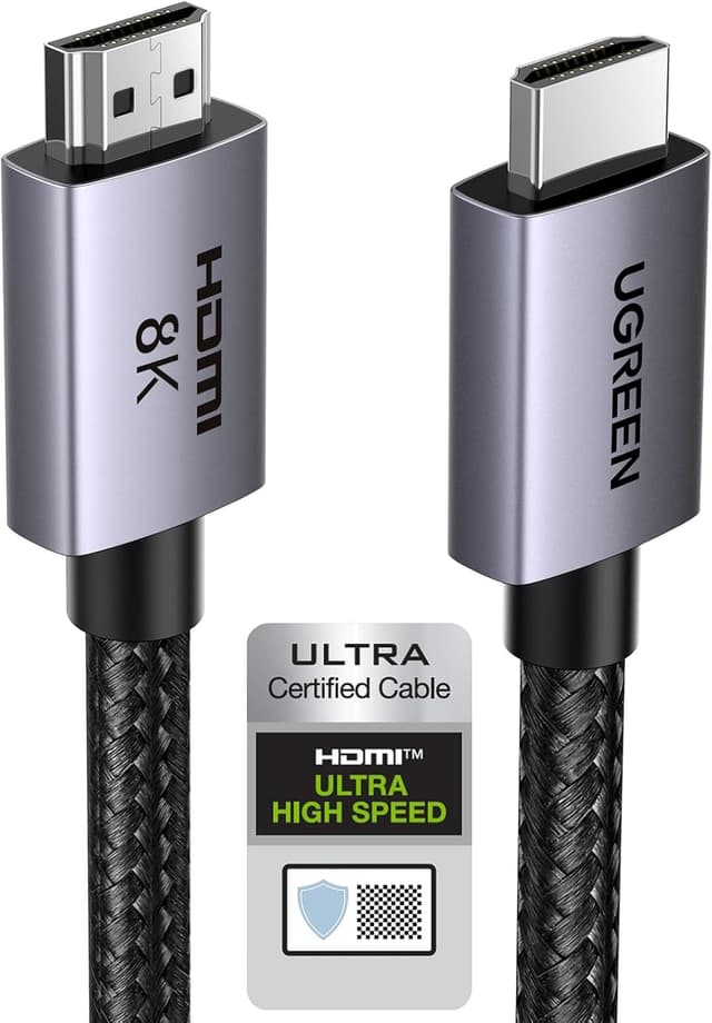 Detalle de UGREEN 8K HDMI 2.1 Cable 48Gbps 6.6ft