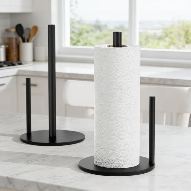 Detalle 2 de niffgaff Küchenrollenhalter aus Edelstahl