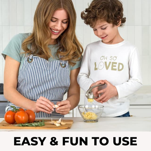 Thumbnail 1 de Zulay Kitchen Garlic Press Set 🧄