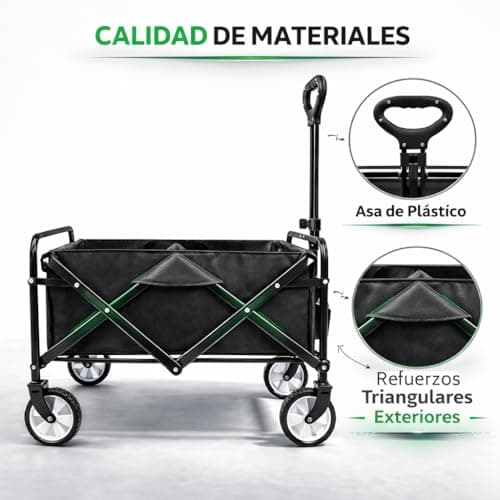 Thumbnail 3 de T-LOVENDO.ES Carro de Mano Plegable con Ruedas