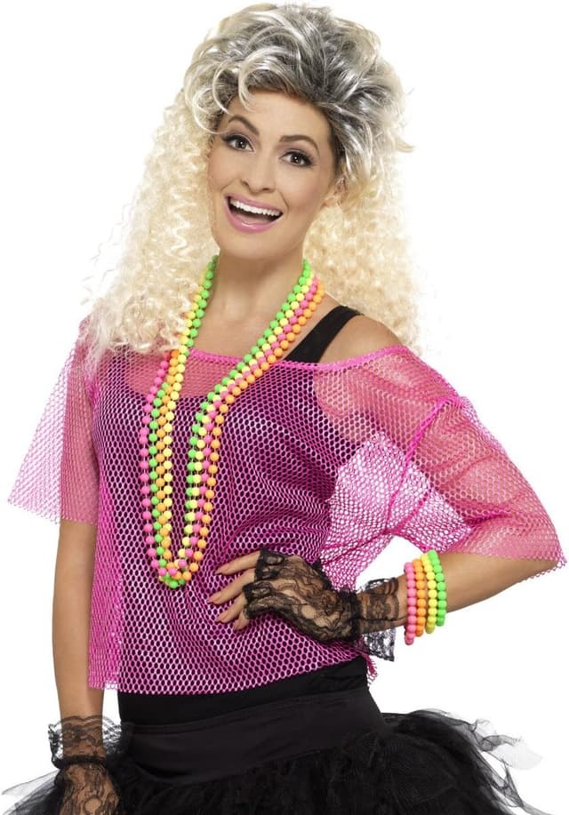 Thumbnail 1 de Smiffys Haut Filet Rose Fluo 1 pièce