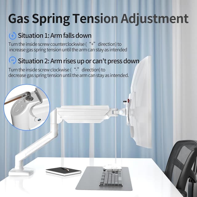 Thumbnail 5 de Suptek Brazo para Monitor 13-32" con VESA y Ajuste 360°🖥