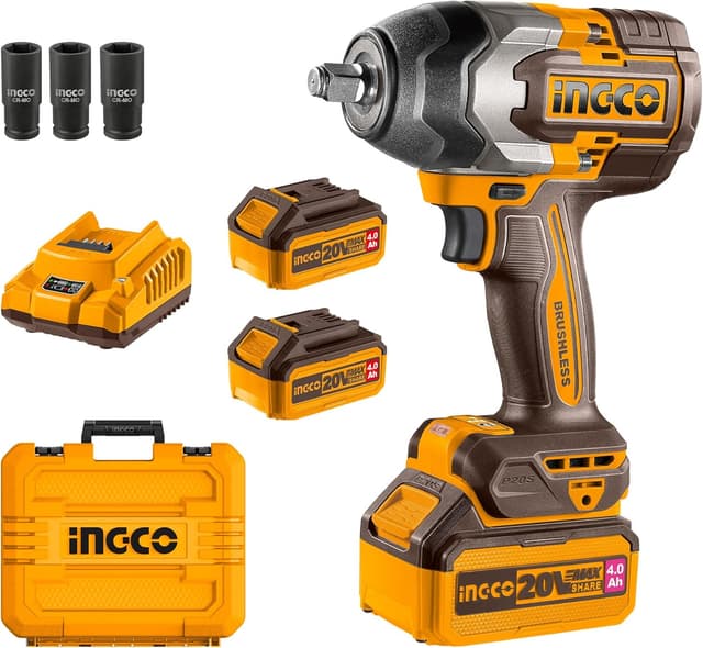 Imagen de Ingco CIWLI2085 850Nm cordless impact wrench en OfertitasTOP