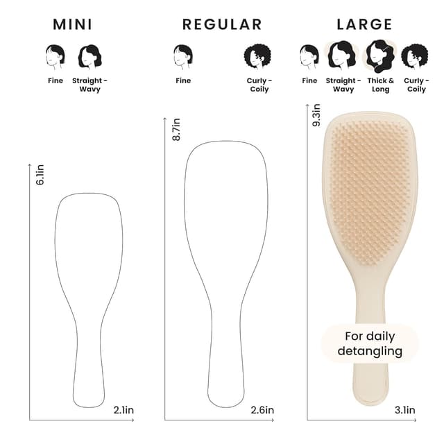 Thumbnail 5 de Tangle Teezer Große Ultimate Detangler 325 Borsten 🪮
