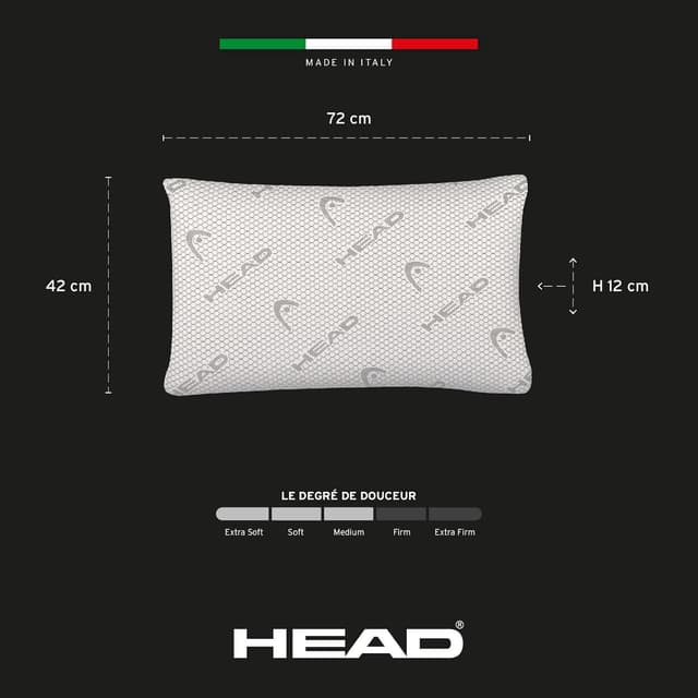 Thumbnail 4 de Head Active Rest Oreiller Ergonomique Cervical Doux Ajouré