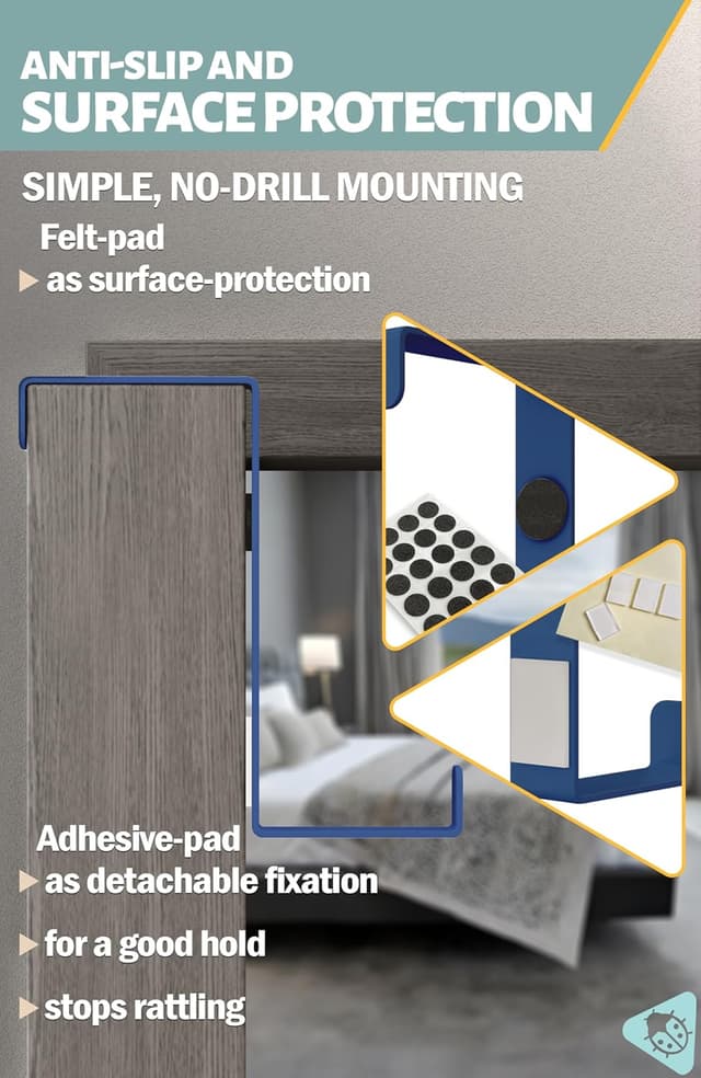 Detalle 2 de Menz Over Door Hanger Set of 10