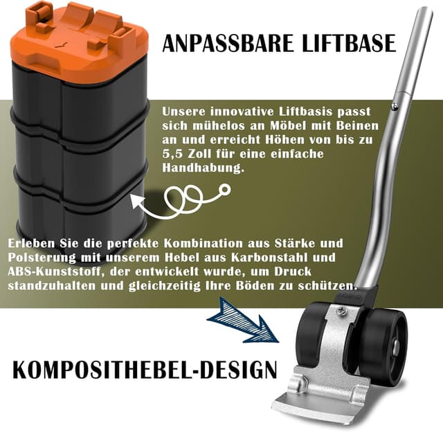 Detalle de ONEON Möbel transportroller Plus