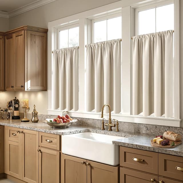 Detalle 2 de CUTEWIND rideaux occultants 60x90 cm beige