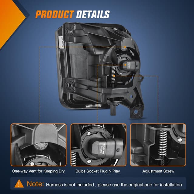 Detalle 2 de Nilight Fog Lights Assembly 3300K