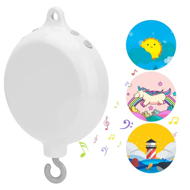 Thumbnail 6 de Elektrische Baby Spieluhr spielt 12 Melodien