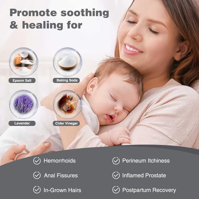 Thumbnail 6 de DEANIC Foldable Sitz Bath for Hemorrhoids 300 lb capacity