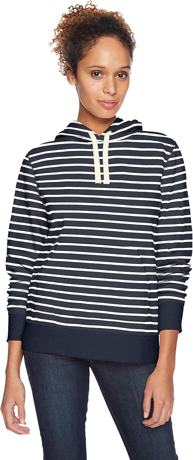 Detalle 1 de Fleece hooded sweatshirt for women