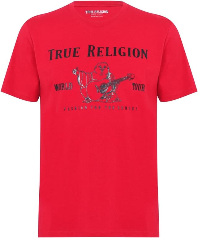 Thumbnail 6 de True Religion T-shirt manches courtes Bouddha métallique pour homme