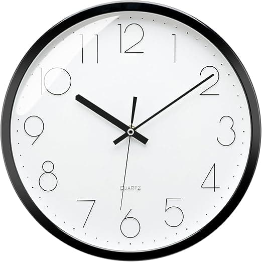 Imagen de Plumeet Reloj de Pared Silencioso 30cm 🕒 Diseño Moderno en OfertitasTOP