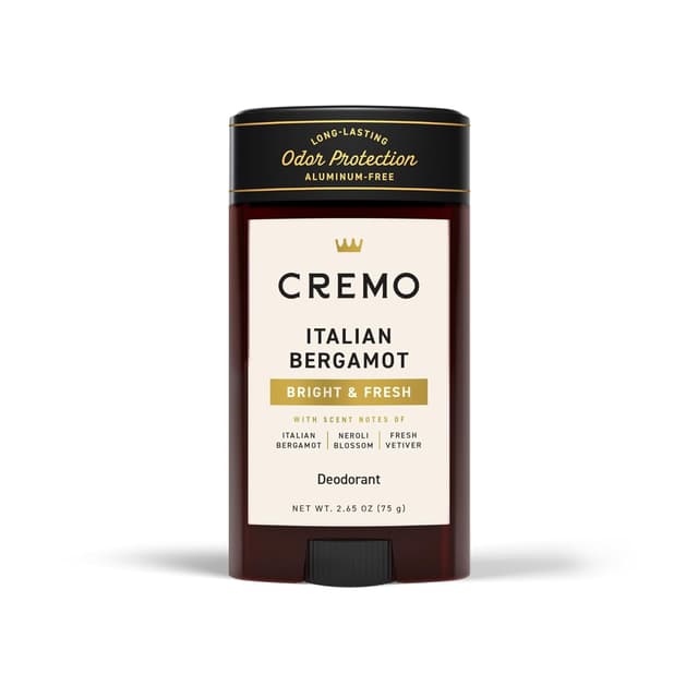 Imagen de Cremo Italian Bergamot Deodorant for Men, 2.65oz en OfertitasTOP