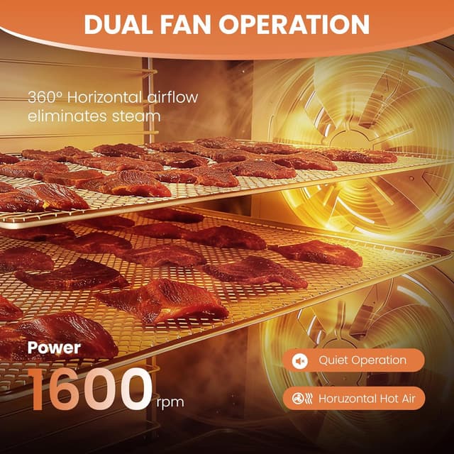 Thumbnail 4 de Cercker Food-Dehydrator 12 Trays 800W