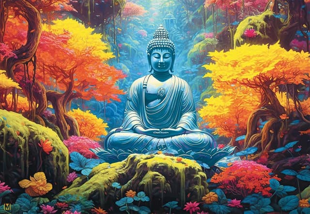 Detalle 1 de Ravensburger Puzzle Moment Peace 300 pièces