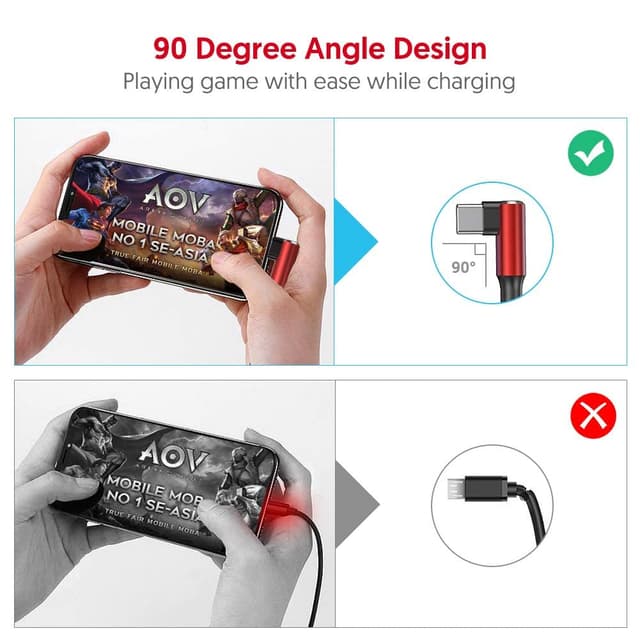 Thumbnail 5 de ZJXD USB C Charger Cable 3Pack 3M set