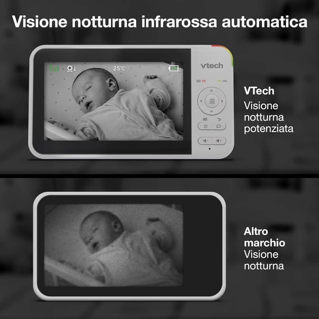 Thumbnail 4 de VTech VM924-2 baby monitor 2 telecamere 5" LCD đź‘¶