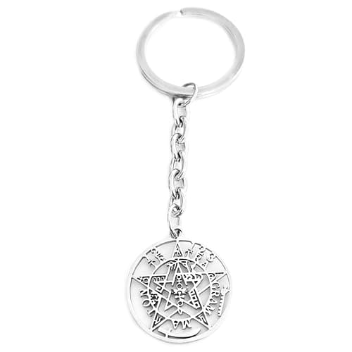 Detalle de Simboliks Tetragrammaton llavero YHVH protector