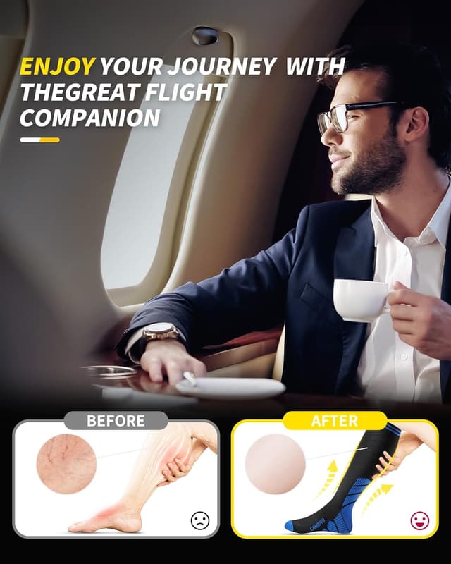 Thumbnail 5 de Cambivo Medias de Compresión 20–30 mmHg 3Pares